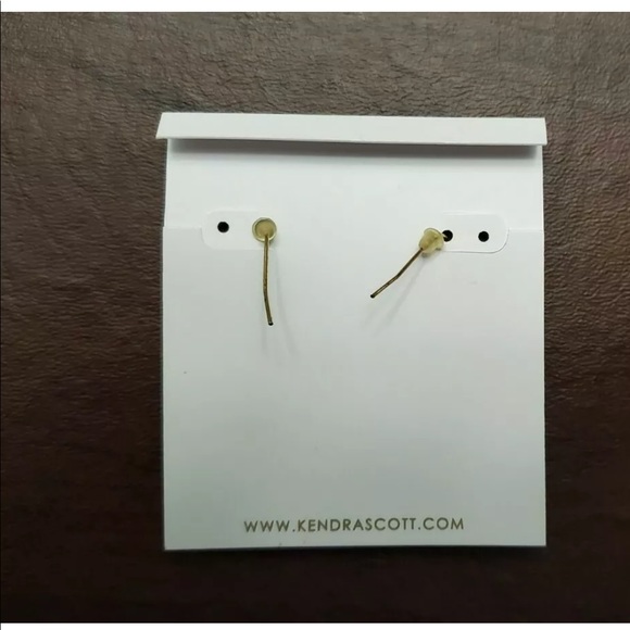 Kendra Scott Dani Black Stone Earrings - Picture 2 of 2